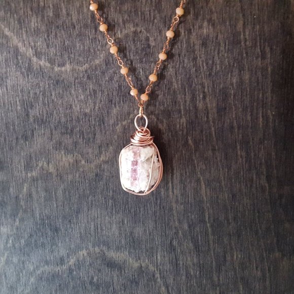 Sugary Druzy Crystal Healing SugarCloud Necklace - Picture 4 of 9